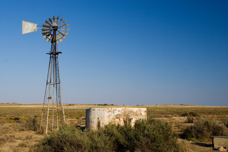 Windmill and Tank